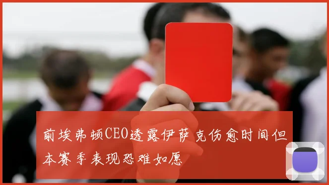 前埃弗顿CEO透露伊萨克伤愈时间但本赛季表现恐难如愿